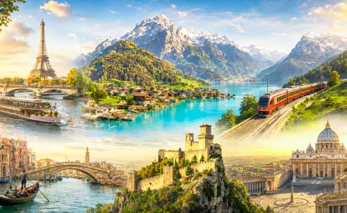 DU LỊCH CHÂU ÂU PHÁP - THỤY SỸ - Ý – SAN MARINO -  VATICAN 2026 (EK)