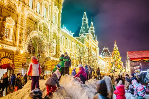 Tour Nga Tết 2026 - Đón năm mới tại Quảng Trường Đỏ & lễ hội ánh sáng Moscow 