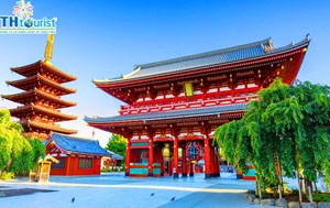 DU LỊCH NHẬT BẢN: KANSAI - TOKYO - YAMANASHI - OSAKA - NARA TRẢI NGHIỆM TÀU CAO TỐC 
