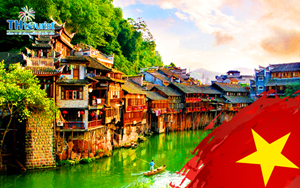 DU LỊCH TRUNG QUỐC: TRƯƠNG GIA GIỚI - PHƯỢNG HOÀNG CỔ TRẤN 