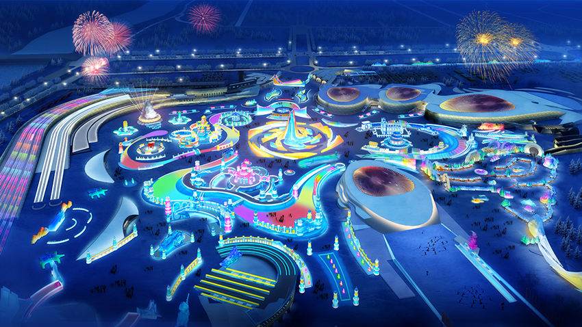 Đại thế giới băng tuyết Cáp Nhĩ Tân – Lễ hội băng đăng lớn nhất thế giới