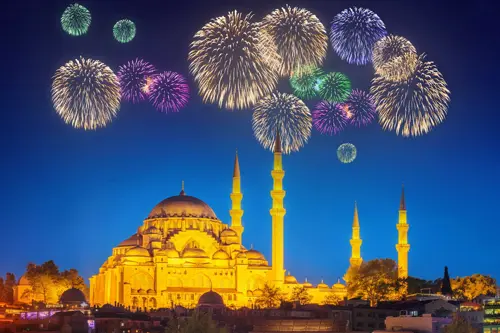 Istanbul đêm Giao thừa 2026 - Du thuyền Bosphorus & Countdown Taksim